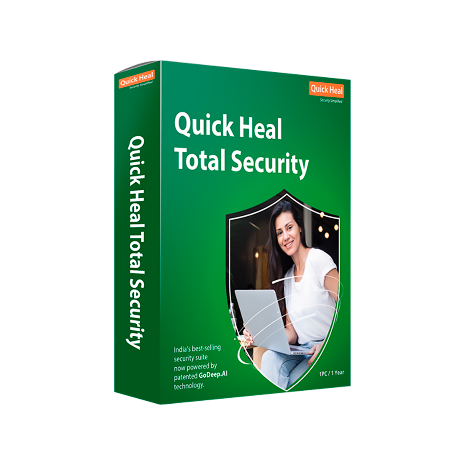 QUICK HEAL Total Security 1.0 User 1 Year
